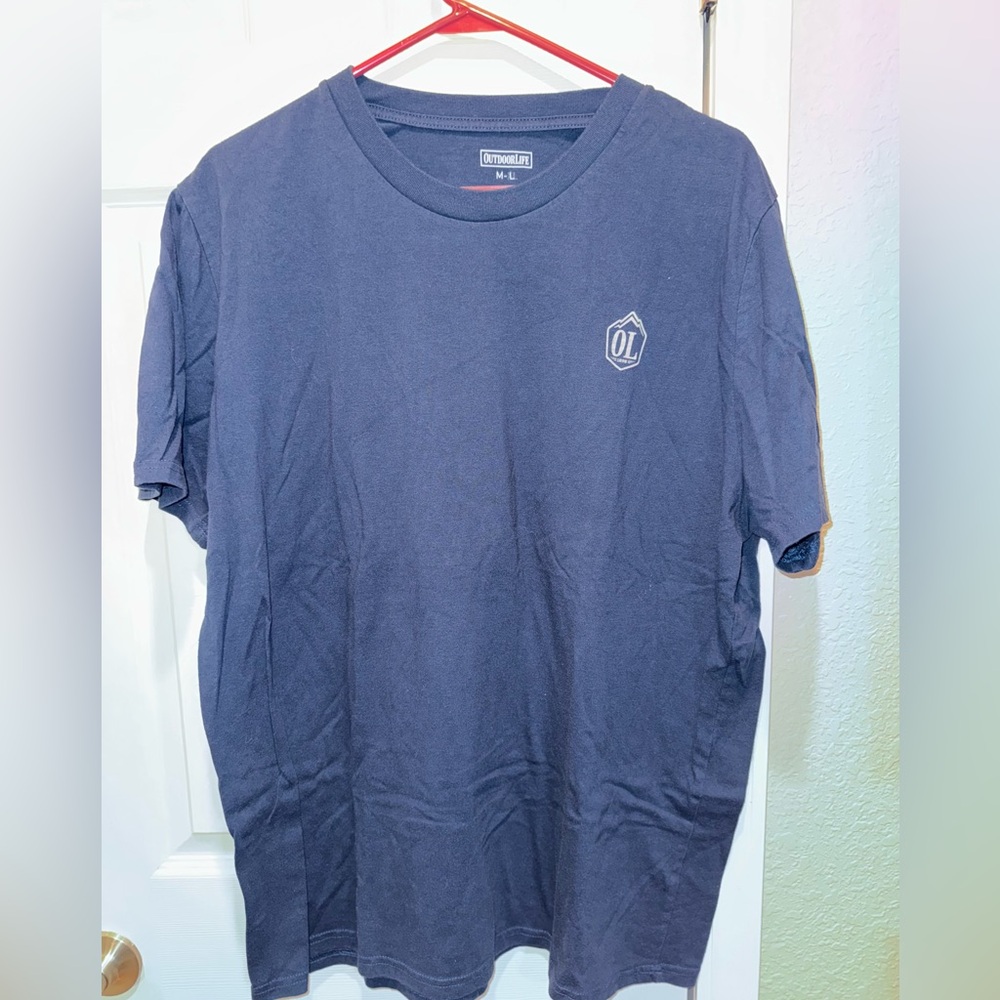 Outdoor Life Dark Blue Men's Short Sleeve Tee
